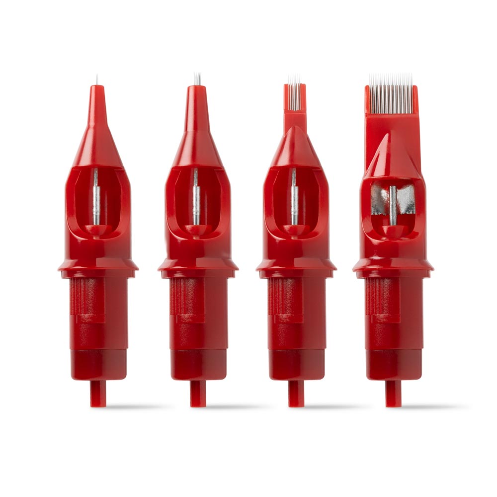 Peak Needles — Blood — Cartridge Tattoo Needles (Box of 20)