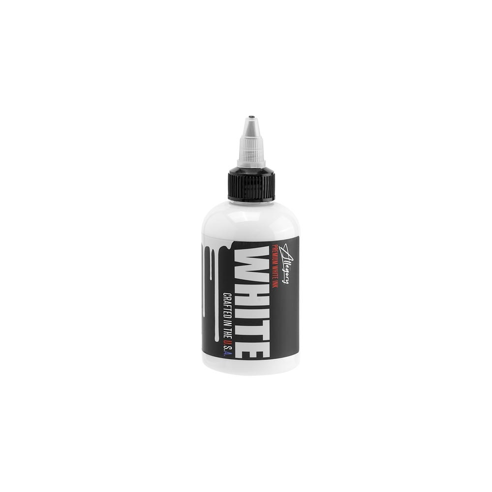 Allegory Premium Tattoo Ink —White— 4oz Bottle
