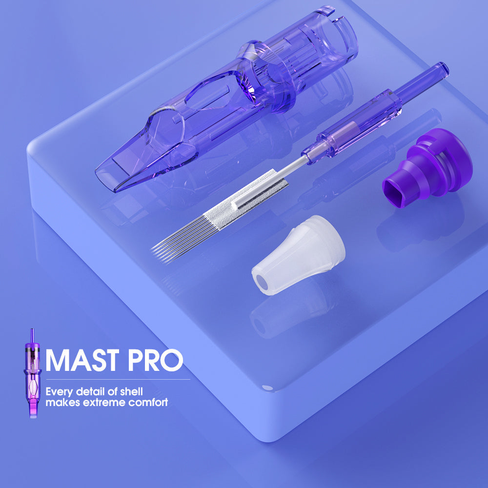 Dragonhawk Mast Pro Tattoo Needle Cartridges — Box of 20