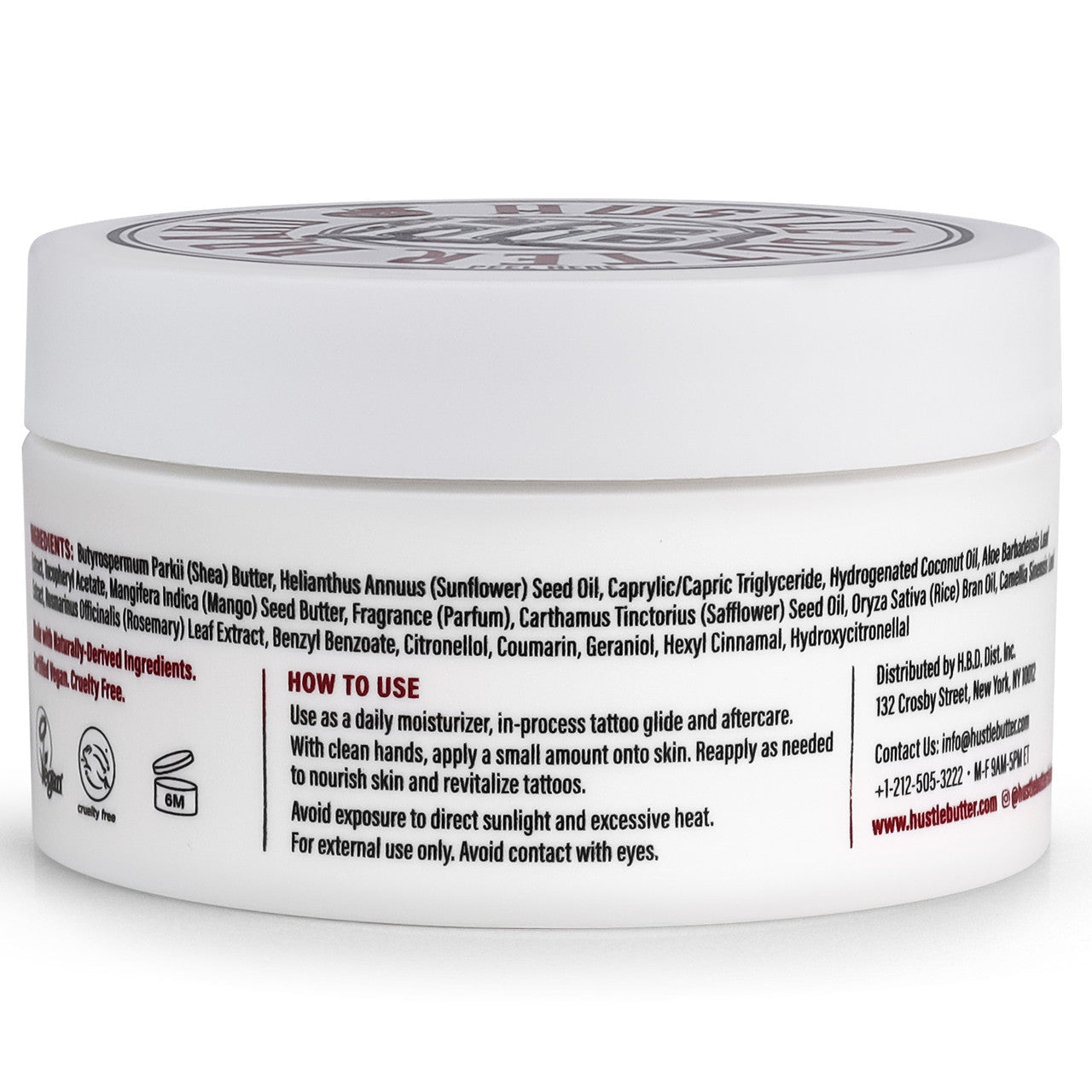 Hustle Butter Deluxe Tattoo Aftercare — 5oz — Single Tub