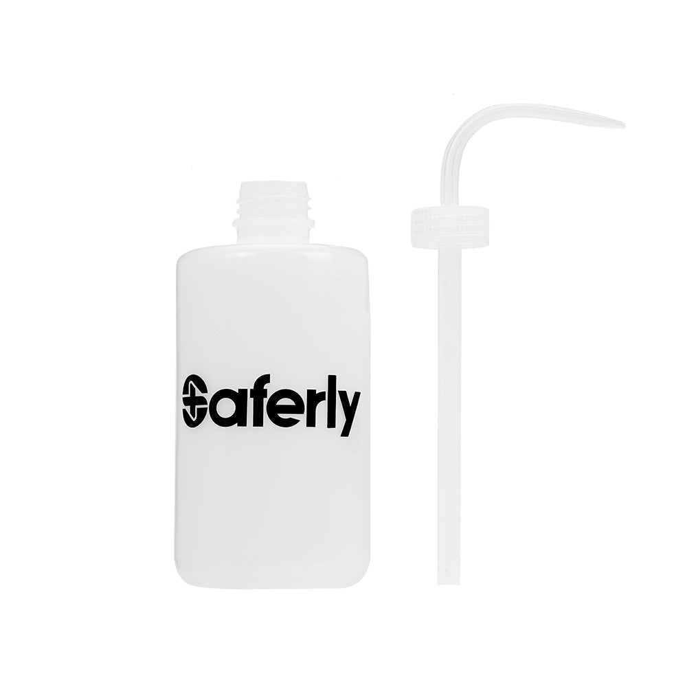 Saferly Squeeze Washer Bottle- Clear, 500ml