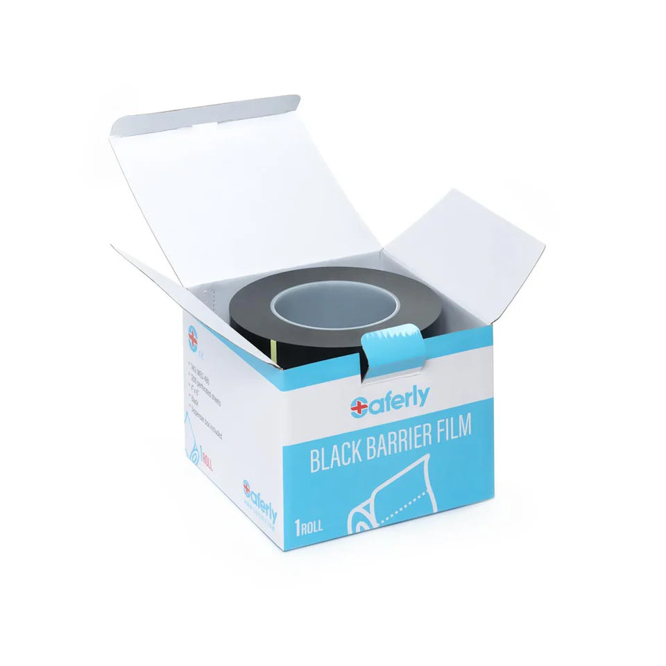 Saferly Medical Barrier Film in Dispenser Box 4” x 6” — Price Per Roll